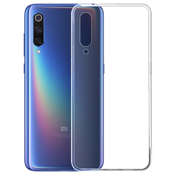 Transparent TPU-skal för Xiaomi Mi 9 i gruppen SMARTPHONE & SURFPLATTOR / Mobilskydd / Xiaomi hos Teknikproffset Nordic AB (38-79097)