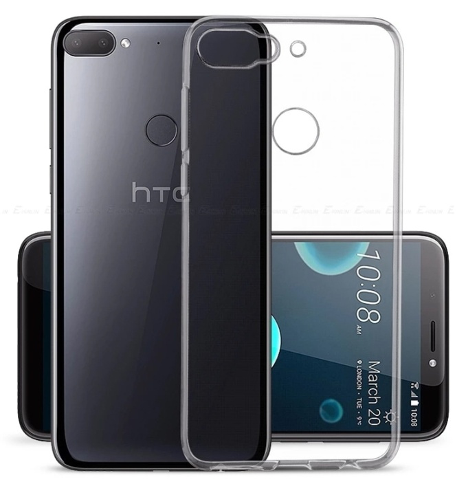 Transparent TPU-skal för HTC 12 Plus i gruppen SMARTPHONE & SURFPLATTOR / Mobilskydd / HTC hos Teknikproffset Nordic AB (38-79119)