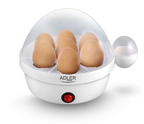 Adler AD 4459 Äggkokare för 7 ägg i gruppen HEM, HUSHÅLL & TRÄDGÅRD / Hushållsapparater / Ris & Äggkokare hos Teknikproffset Nordic AB (38-79169)