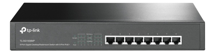 TL-LINK 8-Port Gigabit PoE+ Switch, 8 Gigabit RJ45 Ports, 802.3at/af i gruppen DATORER & KRINGUTRUSTNING / Nätverk / PoE hos TP E-commerce Nordic AB (38-79258)