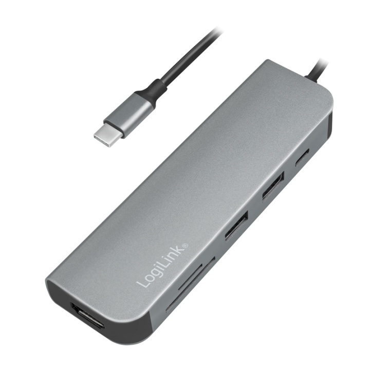 LogiLink USB-C Multi-Hub HDMI/PD/DeX i gruppen DATORER & KRINGUTRUSTNING / Datortillbehör / USB-hubbar hos TP E-commerce Nordic AB (38-79406)