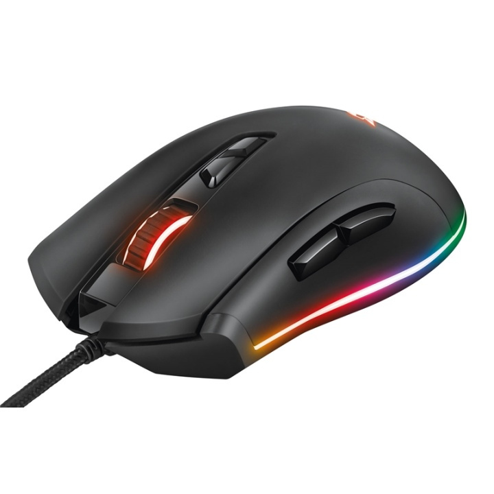 Trust GXT 900 Kudos RGB Gaming Mouse i gruppen DATORER & KRINGUTRUSTNING / Möss & Tangentbord / Möss / Trådbundna hos TP E-commerce Nordic AB (38-79418)