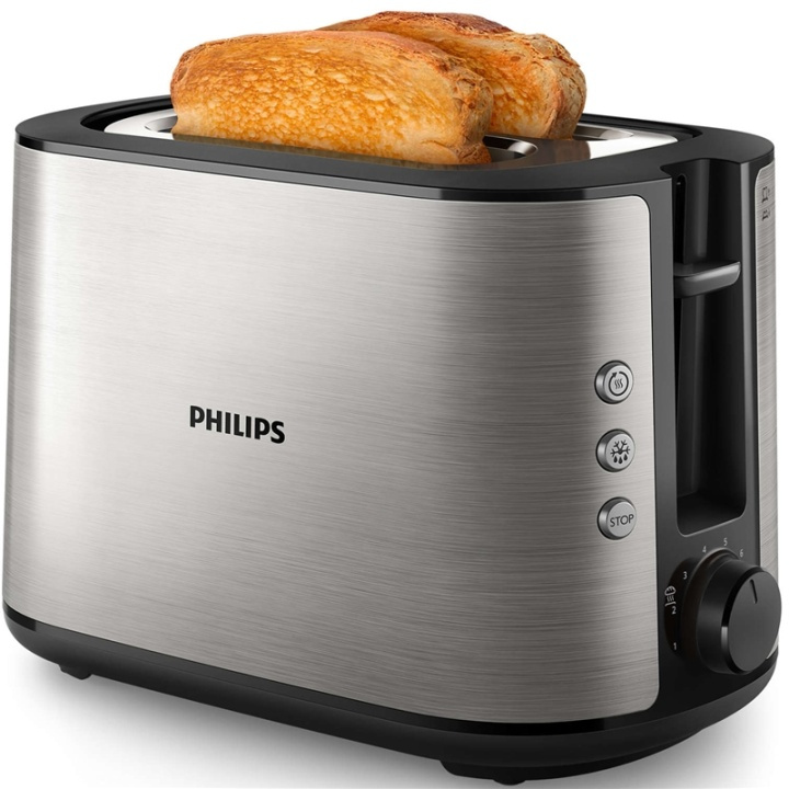 Philips Brödrost HD2650 Rostfri 2skiv i gruppen HEM, HUSHÅLL & TRÄDGÅRD / Hushållsmaskiner / Brödrostar & Bordsgrillar / Brödrostar hos TP E-commerce Nordic AB (38-79497)