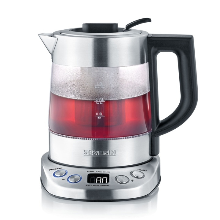Severin Te-kokare DeLuxe Mini WK3473 1,0l i gruppen HEM, HUSHÅLL & TRÄDGÅRD / Hushållsmaskiner / Vatten & Juice / Vattenkokare hos TP E-commerce Nordic AB (38-79529)