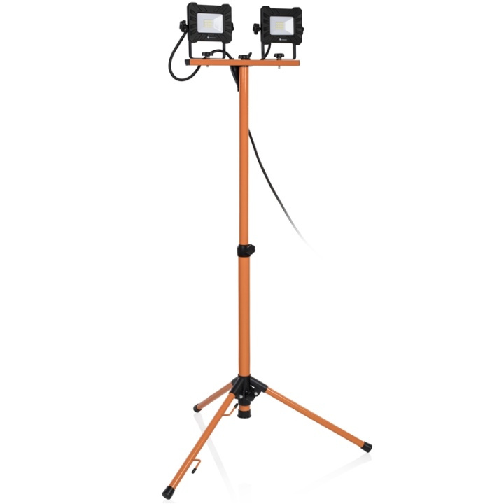 Smartwares LED-arbetslampa tripod 2 x 10W i gruppen HEM, HUSHÅLL & TRÄDGÅRD / El & Belysning / Arbetsbelysning hos TP E-commerce Nordic AB (38-79534)