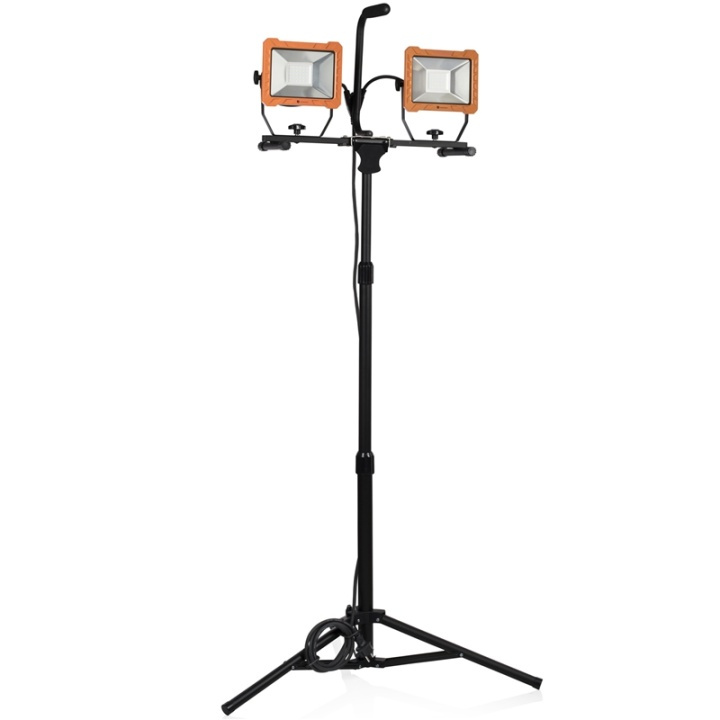 Smartwares LED-arbetslampa tripod 2 x 30W i gruppen HEM, HUSHÅLL & TRÄDGÅRD / El & Belysning / Arbetsbelysning hos TP E-commerce Nordic AB (38-79535)