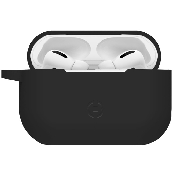 Celly Airpods Pro skyddsfodral Svart i gruppen HEMELEKTRONIK / Ljud & Bild / Hörlurar & Tillbehör / Tillbehör hos TP E-commerce Nordic AB (38-79586)