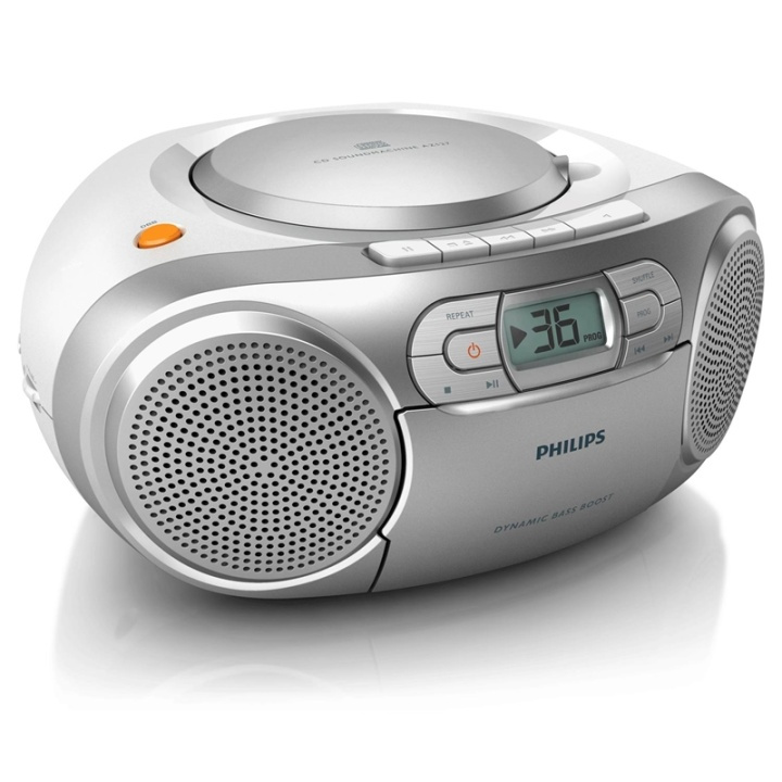 Philips Boombox CD/Radio/Kassett i gruppen HEMELEKTRONIK / Ljud & Bild / Hemmabio, HiFi & Bärbart / Kassett-digitalisering hos TP E-commerce Nordic AB (38-79640)