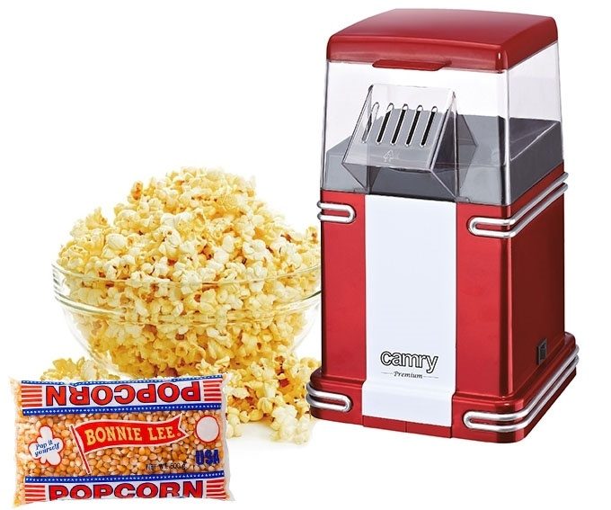 POPCORNPAKET! Retro Popcornmaskin och 500g popcorn i gruppen HEM, HUSHÅLL & TRÄDGÅRD / Hushållsmaskiner / Popcornmaskiner hos TP E-commerce Nordic AB (38-79749)