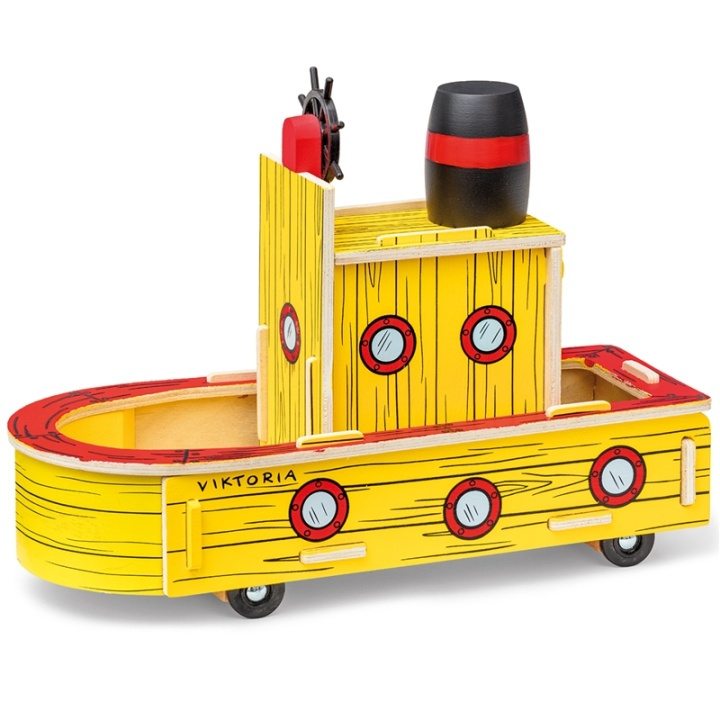 Bamse Träbåt Viktoria i gruppen LEKSAKER, BARN- & BABYPRODUKTER / Leksaker / Övriga leksaker hos TP E-commerce Nordic AB (38-79861)