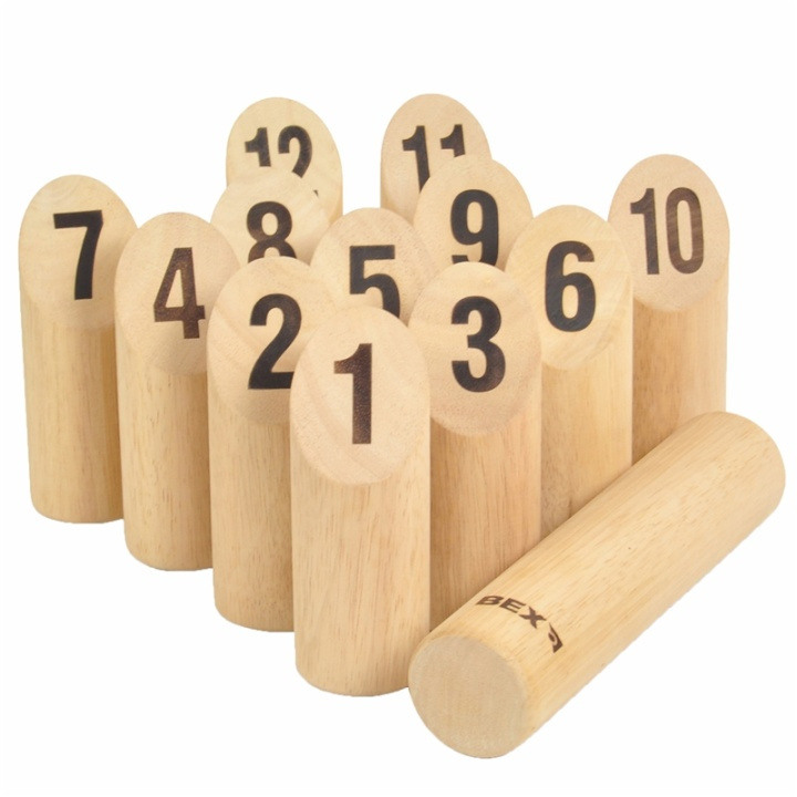 Bex Number Kubb Original i gruppen LEKSAKER, BARN- & BABYPRODUKTER / Uteleksaker / Trädgårdsleksaker hos TP E-commerce Nordic AB (38-79892)