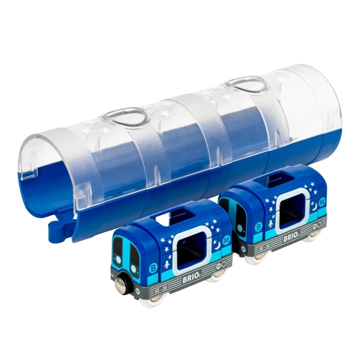 Brio 33970 Tunnelbanetåg och tunnel | LEKSAKER, BARN- & BABYPRODUKTER - Leksaker - Byggleksaker - Brio tågbanor | GameStuff