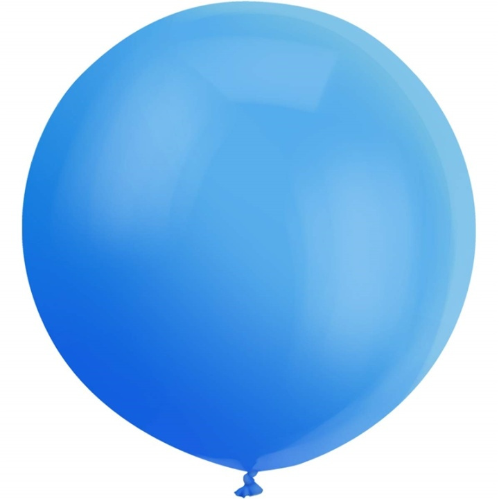 GIGANTISK ballong, 100 cm, 1st, Blå i gruppen LEKSAKER, BARN- & BABYPRODUKTER / Äta & Dricka / Barnkalas & Party hos TP E-commerce Nordic AB (38-80803)
