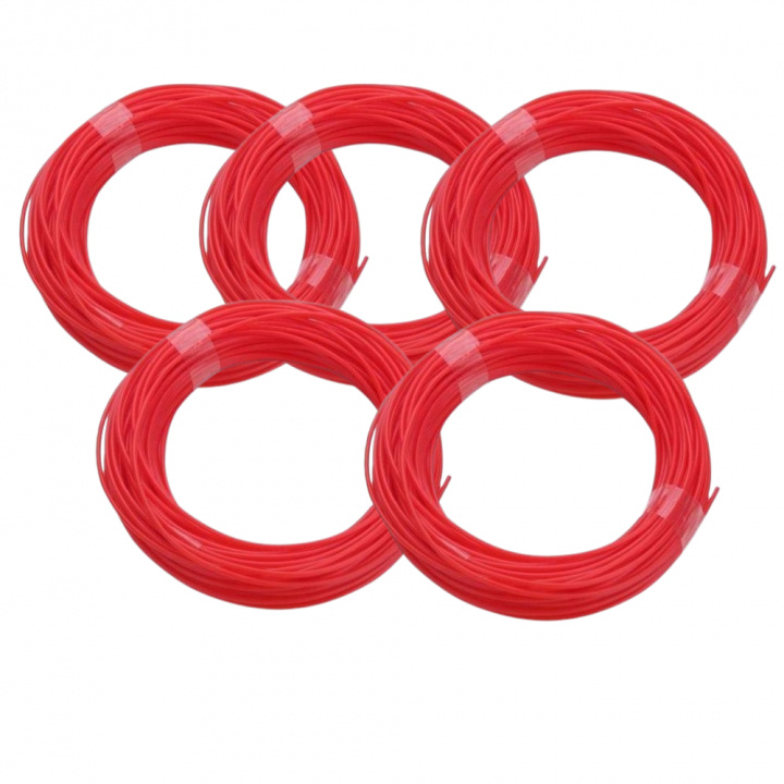 PLA Filament till 3D penna, Röd i gruppen LEKSAKER, BARN- & BABYPRODUKTER / Leksaker / Pyssel hos TP E-commerce Nordic AB (38-80881)