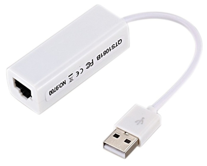 USB 2.0 Ethernet Adapter i gruppen DATORER & KRINGUTRUSTNING / Nätverk / Nätverkskort / USB hos TP E-commerce Nordic AB (38-80916)