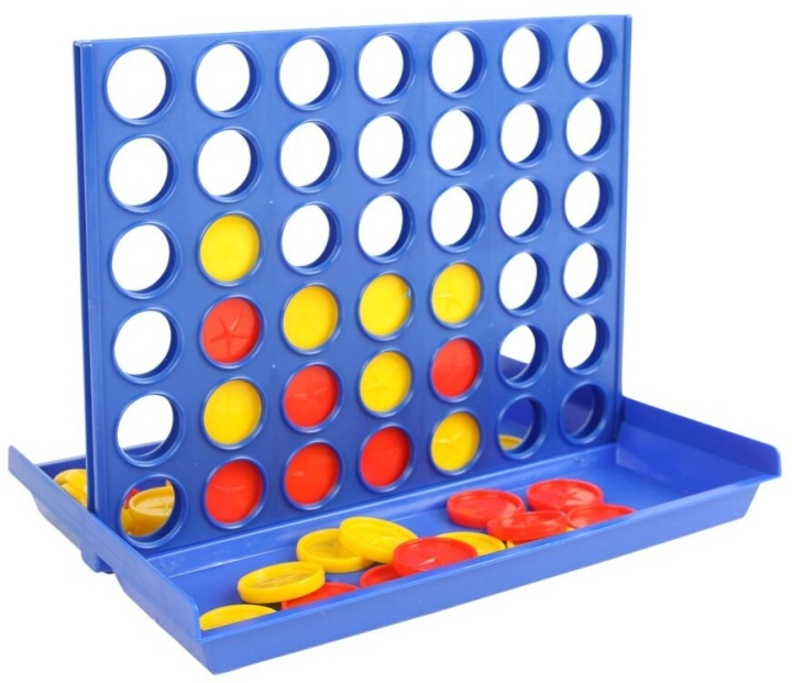 4 i rad - Det klassiska sällskapsspelet i gruppen LEKSAKER, BARN- & BABYPRODUKTER / Spel / Sällskapsspel hos TP E-commerce Nordic AB (38-80931)
