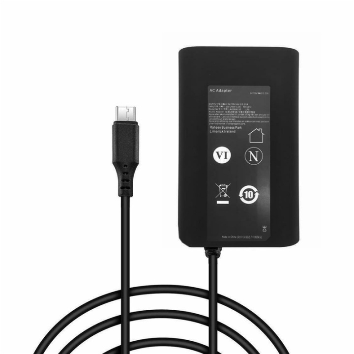 AC adapter till Dell Typ-C xps12 9250 XPS13 9370 30W i gruppen DATORER & KRINGUTRUSTNING / Bärbara datorer & tillbehör / Datorladdare / Laddare till laptop / Dell hos TP E-commerce Nordic AB (38-81021)