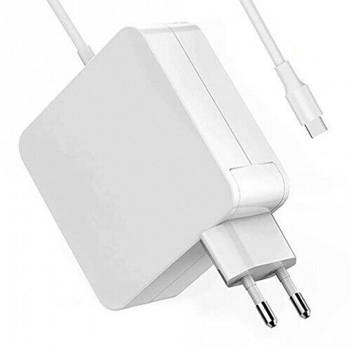 AC adapter till Typ-C PD 65W, Vit i gruppen DATORER & KRINGUTRUSTNING / Bärbara datorer & tillbehör / Datorladdare / Laddare till laptop / Apple hos TP E-commerce Nordic AB (38-81047)