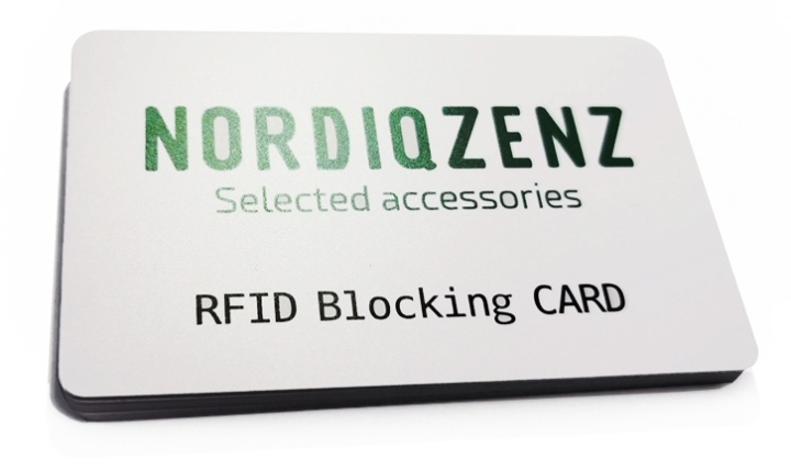 NORDIQZENZ RFID/NFC Blocker-kort i gruppen SPORT, FRITID & HOBBY / Roliga prylar / Smarta saker hos Teknikproffset Nordic AB (38-81128)