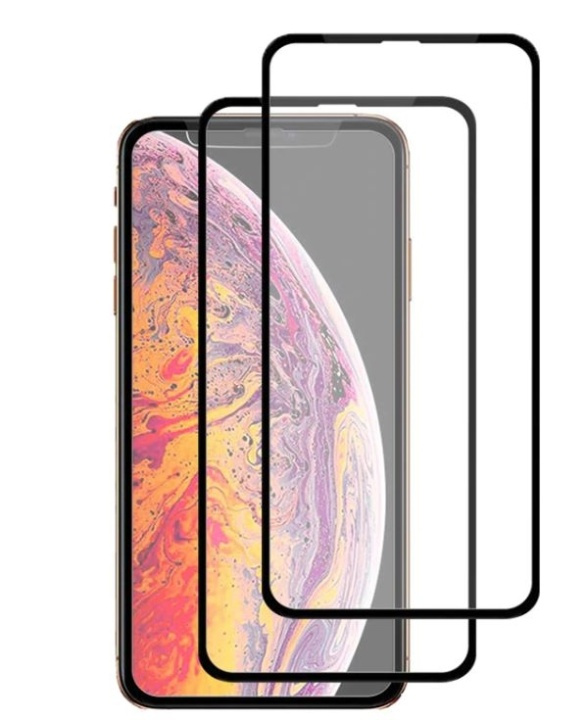 2-pack Skärmskydd i härdat glas - iPhone X/XS/11 Pro i gruppen SMARTPHONE & SURFPLATTOR / Mobilskydd / Apple / iPhone X/XS / Skärmskydd hos TP E-commerce Nordic AB (38-81142)