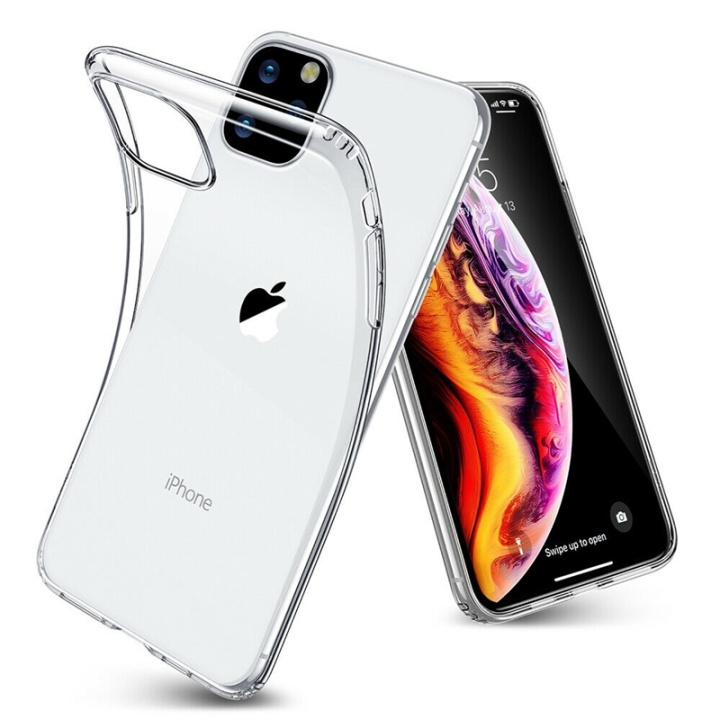 iPhone 11 slimmat skal, Soft TPU Protection, Transparent i gruppen SMARTPHONE & SURFPLATTOR / Mobilskydd / Apple / iPhone 11 / Skal hos TP E-commerce Nordic AB (38-81163)