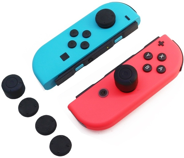 Knappskydd i silikon till Nintendo Switch Joy-Con i gruppen HEMELEKTRONIK / Spelkonsoler & Tillbehör / Nintendo Switch / Tillbehör hos TP E-commerce Nordic AB (38-81218)