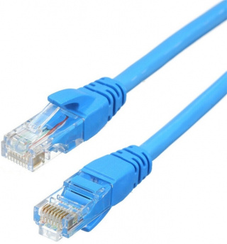 NORDIQZENZ Nätverkskabel UTP RJ45 Cat6 3m, Blå