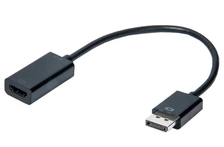 NORDIQZENZ Adapter Displayport(hane) till HDMI(hona) i gruppen HEMELEKTRONIK / Kablar & Adaptrar / HDMI / Adaptrar hos TP E-commerce Nordic AB (38-81482)