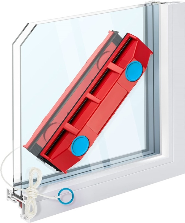 Magnetisk fönstertvätt för 8-20 mm glas - gör rengöringen enklare & smidigare i gruppen HEM, HUSHÅLL & TRÄDGÅRD / Städprodukter / Övriga städtillbehör hos TP E-commerce Nordic AB (38-81516)