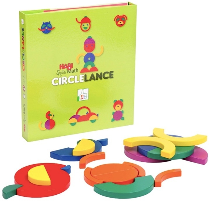Kreativt pussel med cirklar i gruppen LEKSAKER, BARN- & BABYPRODUKTER / Leksaker / Barnpussel hos TP E-commerce Nordic AB (38-81589)