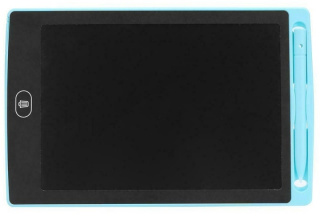 Ritplatta med LCD-display 8,5", Blå