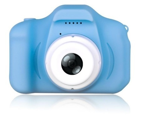 Mini HD Digitalkamera för barn Blå i gruppen HEMELEKTRONIK / Foto & Video / Kameror hos TP E-commerce Nordic AB (38-81765)