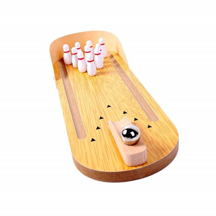 Mini Bowlingbord i gruppen LEKSAKER, BARN- & BABYPRODUKTER / Leksaker / Sällskapsspel / Barnspel hos TP E-commerce Nordic AB (38-81950)