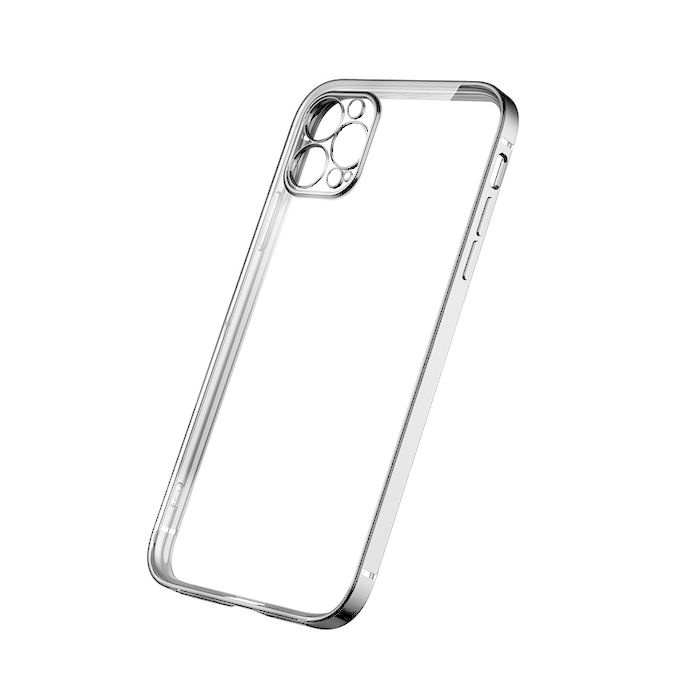 iPhone 12/12 Pro slimmat skal, Soft TPU Protection, Transparent i gruppen SMARTPHONE & SURFPLATTOR / Mobilskydd / Apple / iPhone 12/12 Pro / Skal hos TP E-commerce Nordic AB (38-81991)