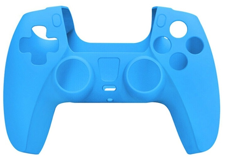 Silikongrepp för handkontroll till Playstation 5 (PS5), Blå i gruppen HEMELEKTRONIK / Spelkonsoler & Tillbehör / Sony PlayStation 5 / Tillbehör hos TP E-commerce Nordic AB (38-82123)