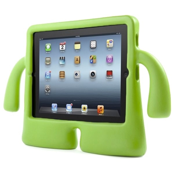 Barnfodral till iPad Mini 1/2/3, Grön i gruppen SMARTPHONE & SURFPLATTOR / Surfplattor skydd / Apple iPad hos TP E-commerce Nordic AB (38-82134)