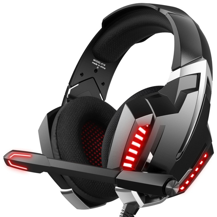 Onikuma K18 Gamingheadset i gruppen HEMELEKTRONIK / Spelkonsoler & Tillbehör / Xbox One / Tillbehör hos TP E-commerce Nordic AB (38-82202)