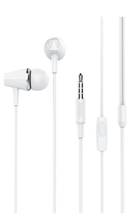 Hoco M34 honor music earphones, vit i gruppen HEMELEKTRONIK / Ljud & Bild / Hörlurar & Tillbehör / Hörlurar hos TP E-commerce Nordic AB (38-82206)