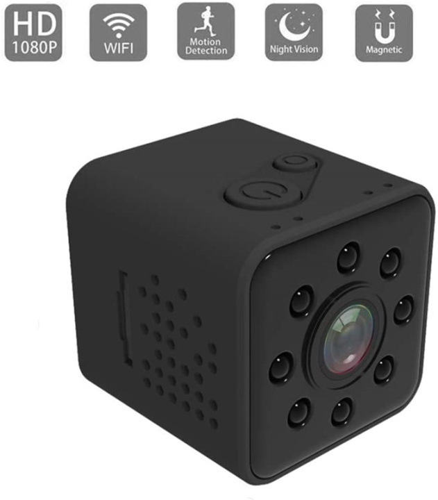 SQ23 Mini-kamera 1920x1080P, Svart i gruppen SPORT, FRITID & HOBBY / Roliga prylar / Spionprylar hos TP E-commerce Nordic AB (38-82207)