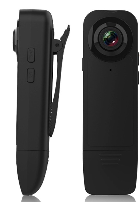 Mini-kamera med klämma 1080P HD, Svart i gruppen SPORT, FRITID & HOBBY / Roliga prylar / Spionprylar hos TP E-commerce Nordic AB (38-82214)