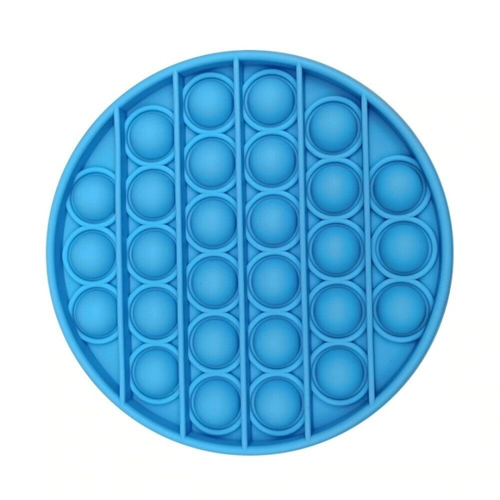 Fidget Circle/Pop it leksak, Blå i gruppen LEKSAKER, BARN- & BABYPRODUKTER / Leksaker / Fidget Toys hos TP E-commerce Nordic AB (38-82247)