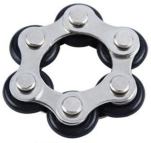 Fidget kedja, svart i gruppen LEKSAKER, BARN- & BABYPRODUKTER / Leksaker / Fidget Toys hos TP E-commerce Nordic AB (38-82270)