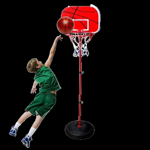 Basketkorg för barn i gruppen LEKSAKER, BARN- & BABYPRODUKTER / Uteleksaker / Sport & Spel hos TP E-commerce Nordic AB (38-82372)