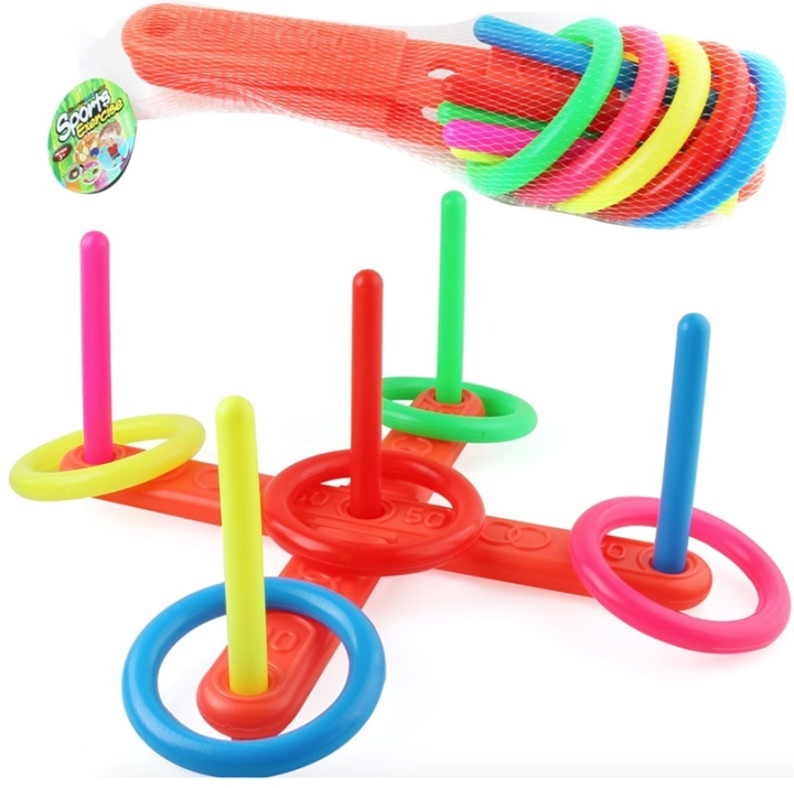 Kasta ring, utomhusspel i gruppen LEKSAKER, BARN- & BABYPRODUKTER / Spel / Utomhusspel hos TP E-commerce Nordic AB (38-82407)