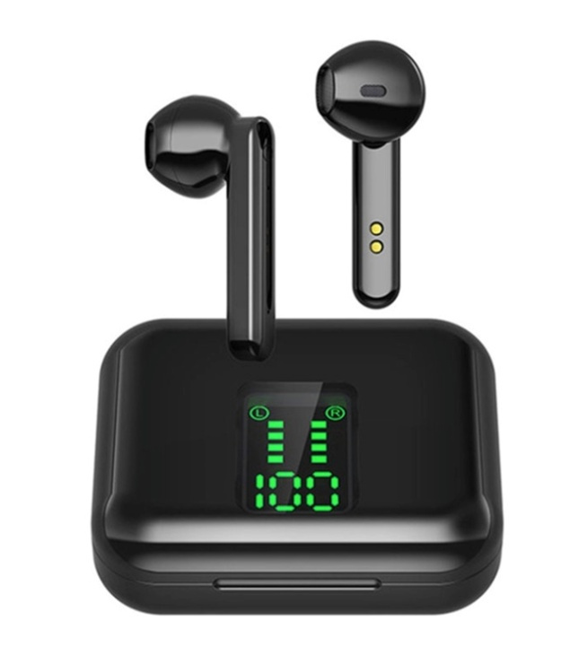 K-9 TWS In-Ear Hörlurar, Svart i gruppen HEMELEKTRONIK / Ljud & Bild / Hörlurar & Tillbehör / Hörlurar hos TP E-commerce Nordic AB (38-82555)