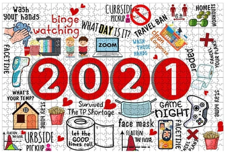 2021 Pussel 1000 bitar i gruppen SPORT, FRITID & HOBBY / Hobby / Pussel hos TP E-commerce Nordic AB (38-82611)