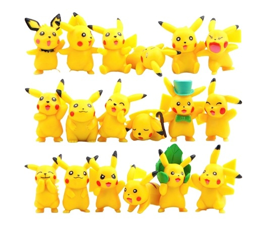 Pikachufigurer, 18st i gruppen LEKSAKER, BARN- & BABYPRODUKTER / Leksaker / Leksaker hos TP E-commerce Nordic AB (38-82682)