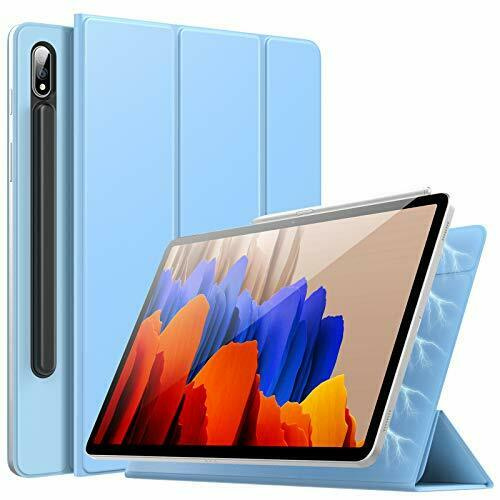 Tri-fold fodral med stativfunktion för Galaxy Tab S7 Plus 12,4