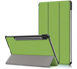 Tri-fold fodral med stativfunktion för Galaxy Tab S7 11", Grön