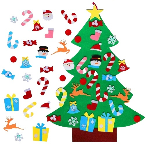 DIY Julgran för barn i gruppen LEKSAKER, BARN- & BABYPRODUKTER / Barnrum / Övrig inredning hos TP E-commerce Nordic AB (38-82927)